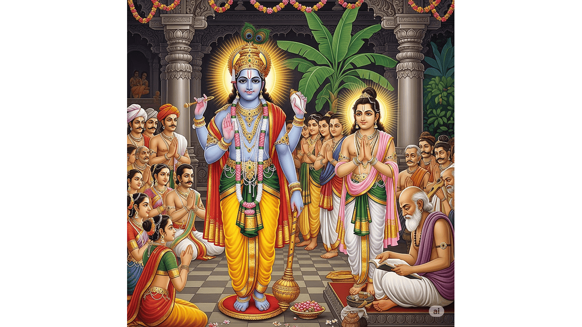 Sri Satyanarayana Vratham Ceremony
